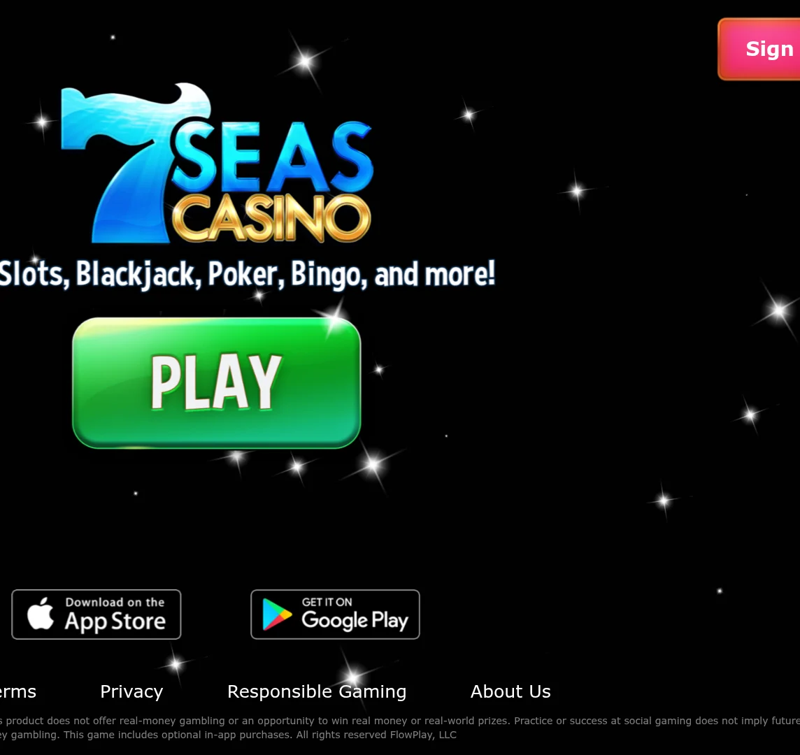 7 Seas Casino desktop access